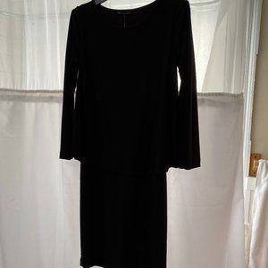 Nally & Millie Black Dress, Petite Small